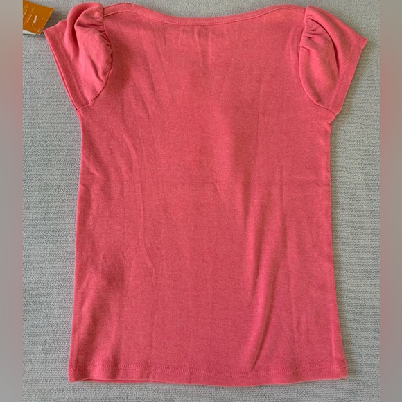 GYMBOREE NWT-GIRLS NAUTICAL SET sailboat top & anchor Skort neon pink/royal blue - Picture 9 of 13